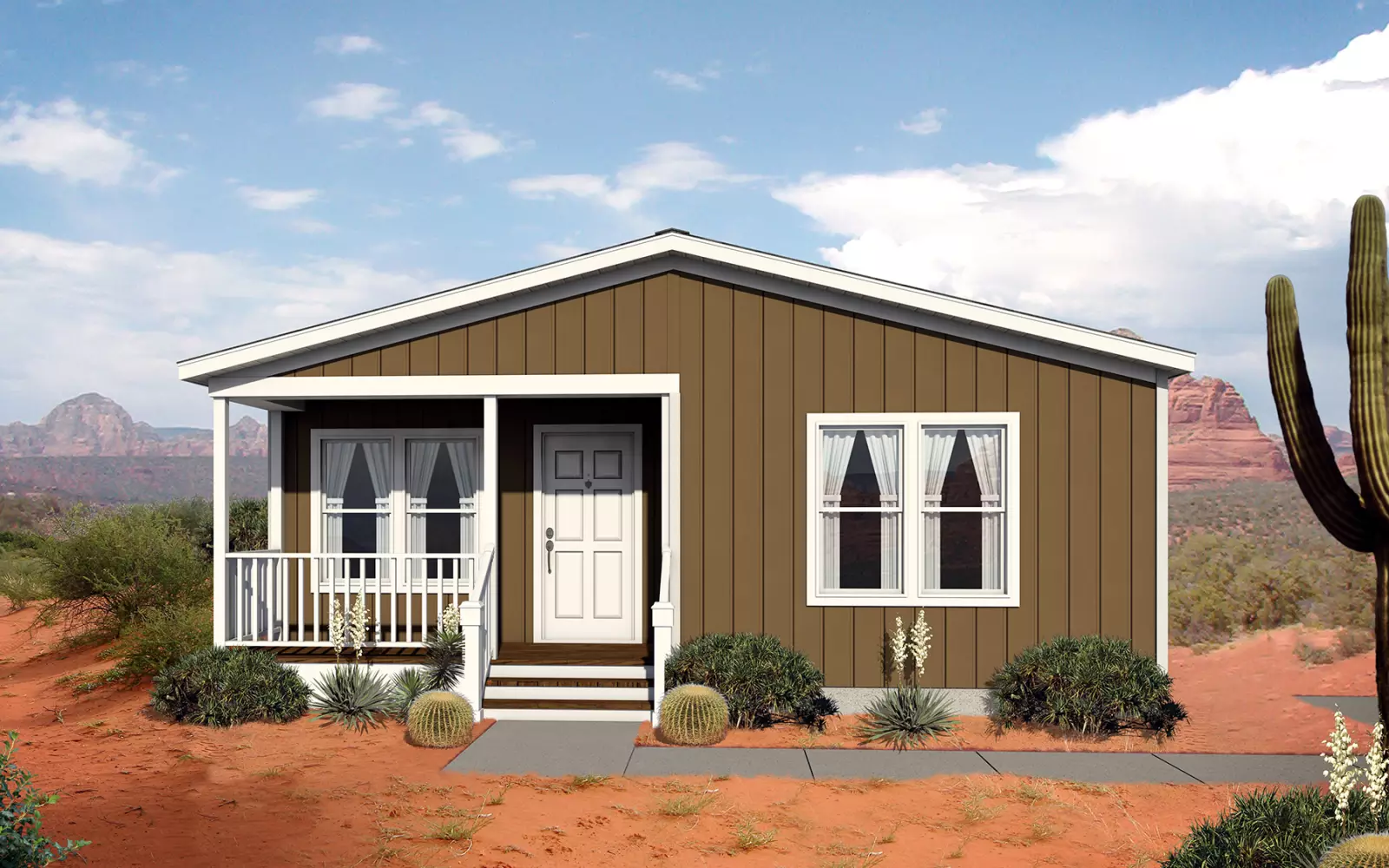 American freedom 2858 elevation and exterior home features